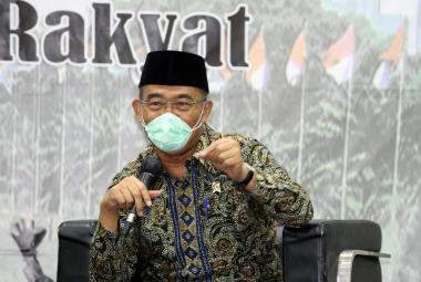 Menteri Koordinator Bidang Pembangunan Manusia dan Kebudayaan (Menko PMK) Muhadjir Effendy. 