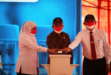 Juga Tengok Isoter Asrama Haji Surabaya yang Makin Banyak Terisi
